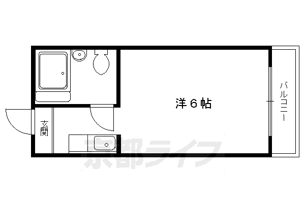 京都府京都市左京区山端滝ケ鼻町 修学院駅 1K マンション 賃貸物件詳細