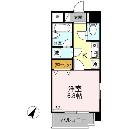 福岡県福岡市南区大橋２ 大橋駅 1K アパート 賃貸物件詳細