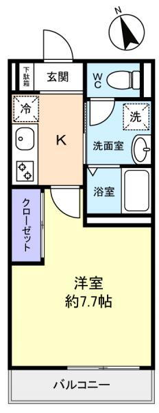 千葉県船橋市前原西２ 津田沼駅 1K アパート 賃貸物件詳細