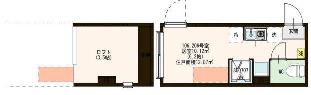 東京都杉並区上井草１ 井荻駅 ワンルーム アパート 賃貸物件詳細