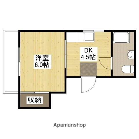 広島県広島市中区広瀬北町 寺町駅 1DK マンション 賃貸物件詳細