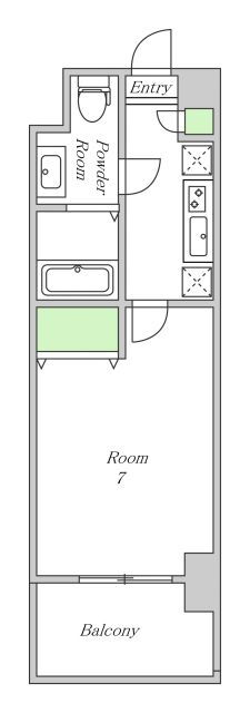 大阪府大阪市福島区海老江５ 海老江駅 1K マンション 賃貸物件詳細