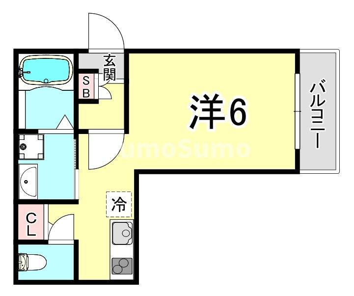 兵庫県尼崎市西本町８ 出屋敷駅 1K アパート 賃貸物件詳細