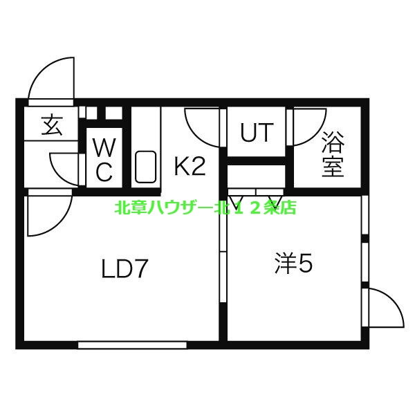 北海道札幌市北区北七条西８ さっぽろ駅 1DK マンション 賃貸物件詳細