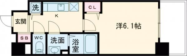 兵庫県神戸市中央区加納町２ 新神戸駅 1K マンション 賃貸物件詳細