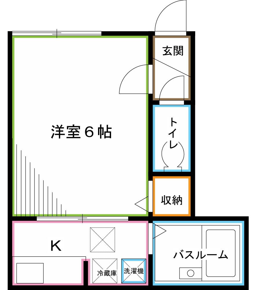 東京都杉並区下井草２ 下井草駅 1K アパート 賃貸物件詳細