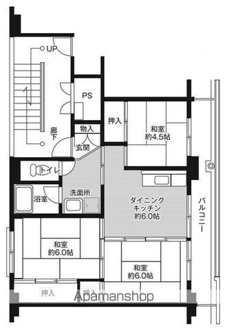福岡県八女郡広川町大字広川 西牟田駅 3DK マンション 賃貸物件詳細
