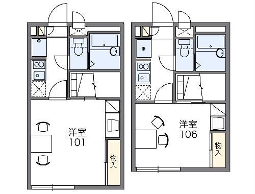 愛知県蒲郡市大塚町笹子 三河大塚駅 1K アパート 賃貸物件詳細