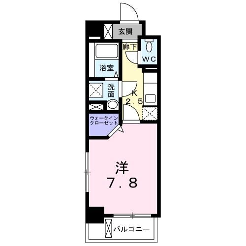 ロータス青山１ 2階 1K 賃貸物件詳細