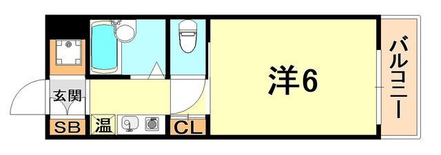 兵庫県神戸市灘区備後町３ 六甲道駅 1K マンション 賃貸物件詳細