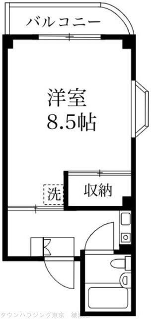 東京都足立区綾瀬５ 綾瀬駅 1K マンション 賃貸物件詳細