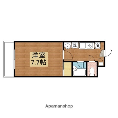 広島県東広島市黒瀬町楢原 西条駅 1K マンション 賃貸物件詳細