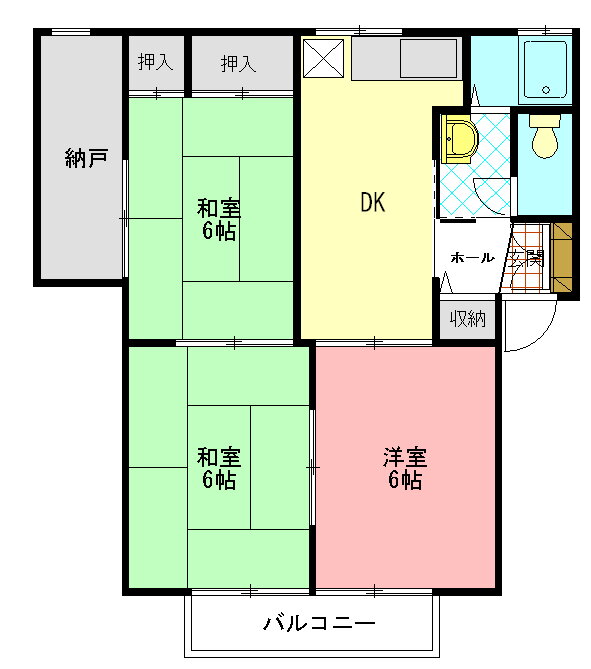 茨城県笠間市中央４ 宍戸駅 3SDK アパート 賃貸物件詳細