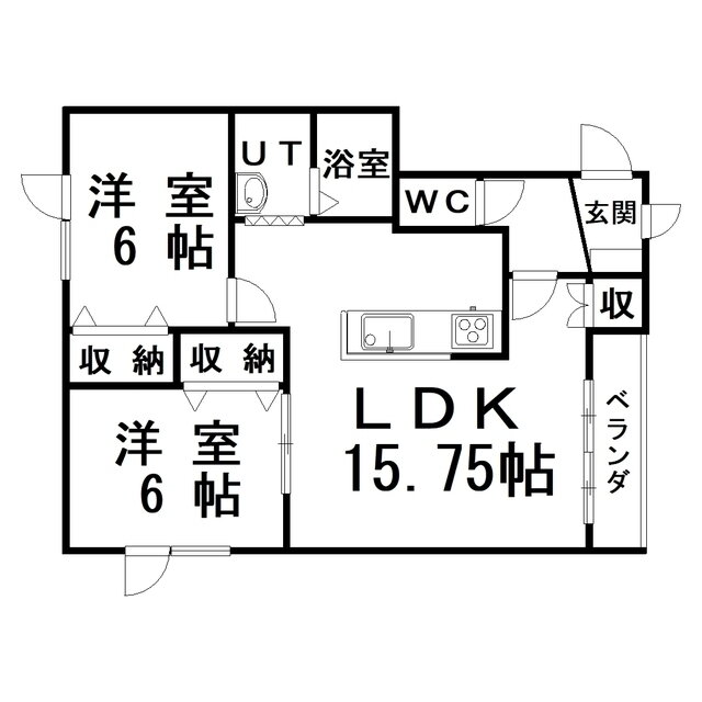 ハイムみた 1階 2LDK 賃貸物件詳細