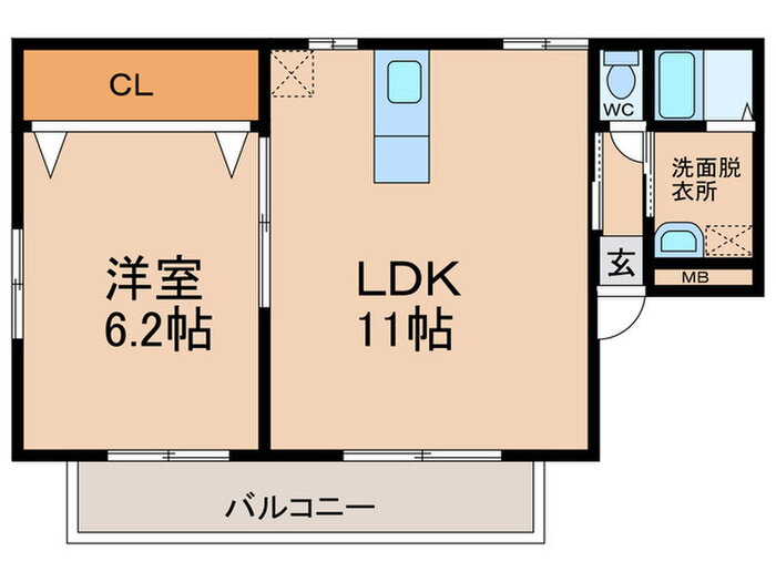 鹿児島県鹿児島市新照院町 加治屋町駅 1LDK マンション 賃貸物件詳細