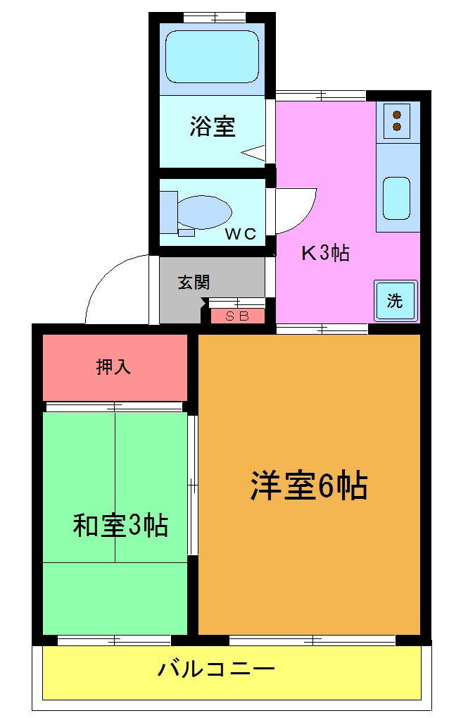 千葉県市川市市川南３ 市川駅 2K マンション 賃貸物件詳細