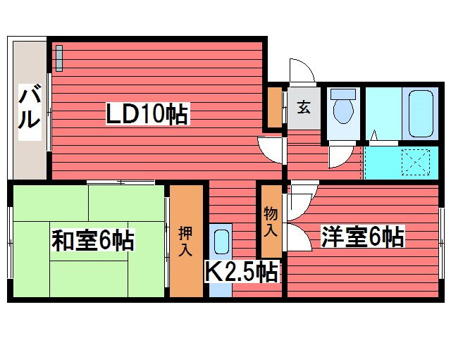 北海道札幌市豊平区西岡四条２ 福住駅 2LDK マンション 賃貸物件詳細