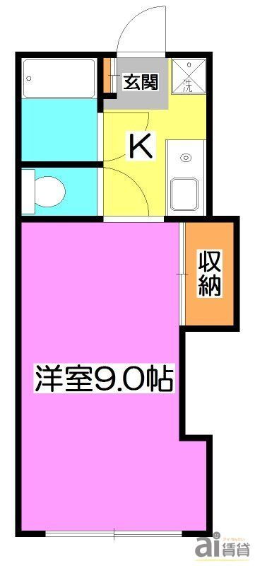 埼玉県富士見市鶴瀬西２ 鶴瀬駅 1K アパート 賃貸物件詳細