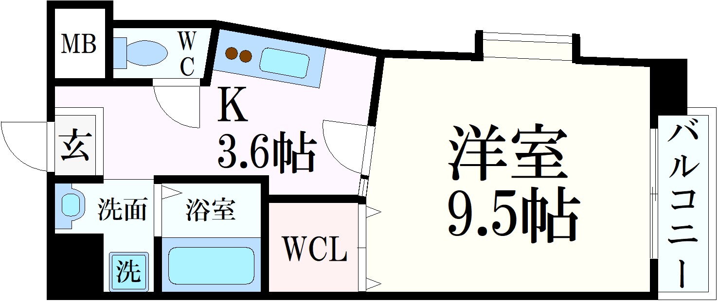 兵庫県西宮市甲子園七番町 甲子園駅 1K マンション 賃貸物件詳細