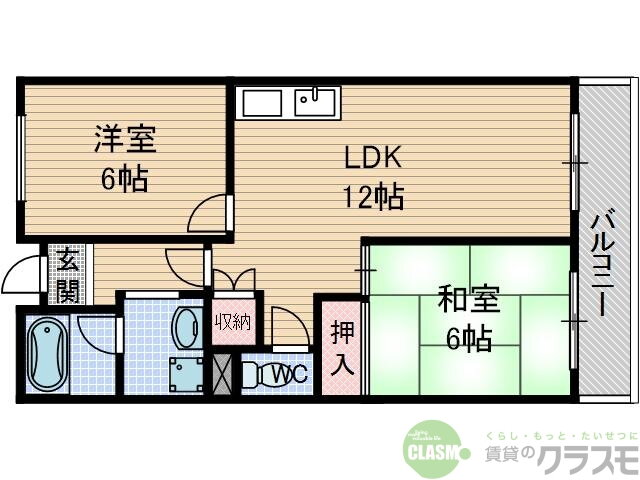 大阪府茨木市春日４ 茨木駅 2LDK マンション 賃貸物件詳細