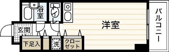 広島県広島市中区西白島町 広島駅 ワンルーム マンション 賃貸物件詳細