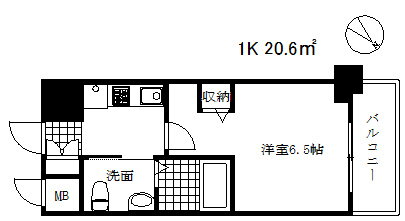 エステムコート神戸ハーバーランド前５アクア 4階 1K 賃貸物件詳細