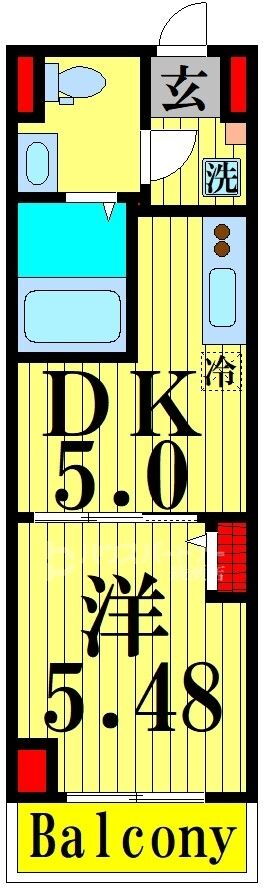 東京都足立区六町１ 六町駅 1DK マンション 賃貸物件詳細
