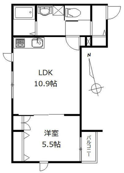 メゾン青葉 1階 1LDK 賃貸物件詳細