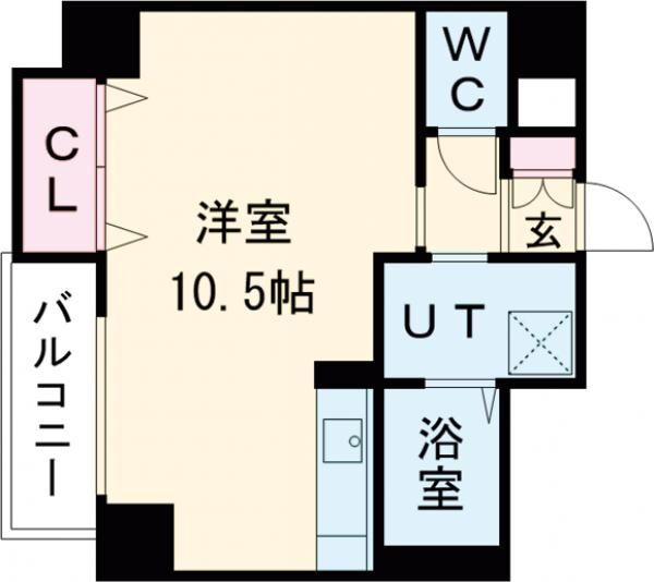 栃木県宇都宮市元今泉１ 宇都宮駅 ワンルーム マンション 賃貸物件詳細