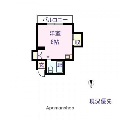 吉川ビル 3階 ワンルーム 賃貸物件詳細