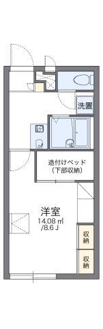 岡山県倉敷市白楽町 倉敷駅 1K アパート 賃貸物件詳細