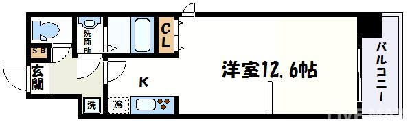 大阪府大阪市中央区高津３ 日本橋駅 1K マンション 賃貸物件詳細