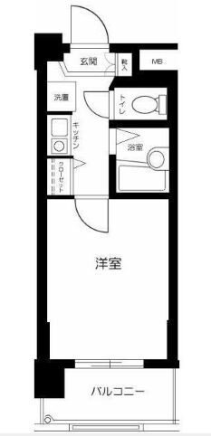 東京都品川区平塚２ 戸越銀座駅 1K マンション 賃貸物件詳細