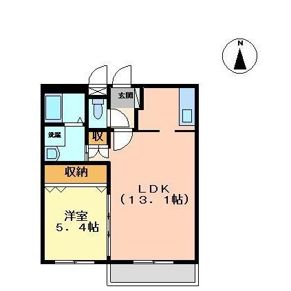 北海道函館市神山１ 1LDK アパート 賃貸物件詳細