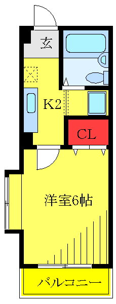 東京都北区神谷２ 東十条駅 1K マンション 賃貸物件詳細