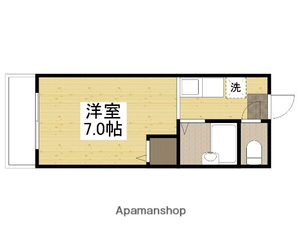 岡山県倉敷市徳芳 中庄駅 1K アパート 賃貸物件詳細