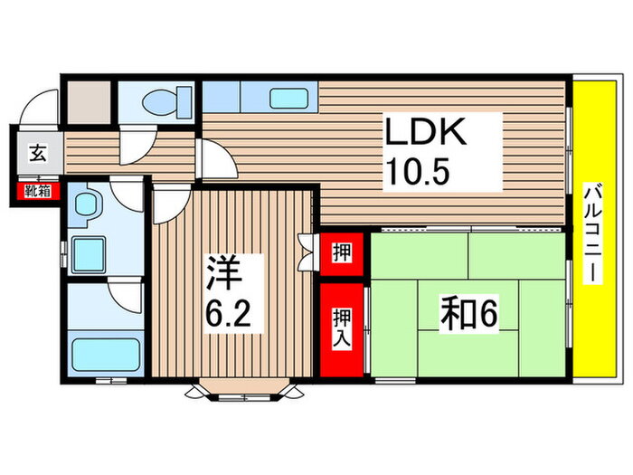 神奈川県川崎市多摩区菅城下 矢野口駅 2LDK マンション 賃貸物件詳細