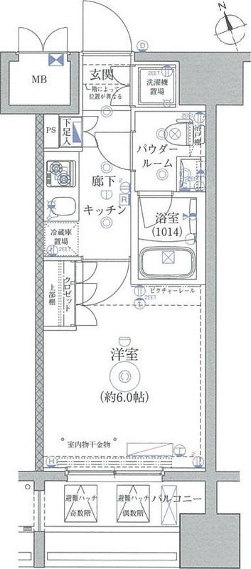 神奈川県川崎市川崎区堀之内町 川崎駅 1K マンション 賃貸物件詳細