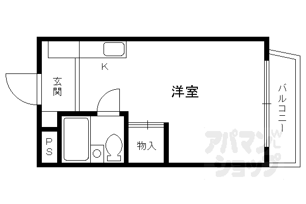 京都府京都市伏見区深草小久保町 竹田駅 1K マンション 賃貸物件詳細