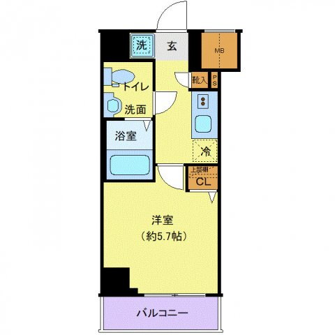 クレヴィスタ大井町 3階 1K 賃貸物件詳細