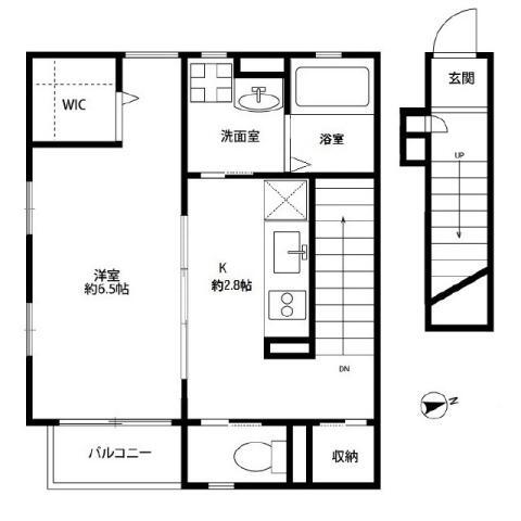 東京都葛飾区西亀有３ 亀有駅 1K アパート 賃貸物件詳細