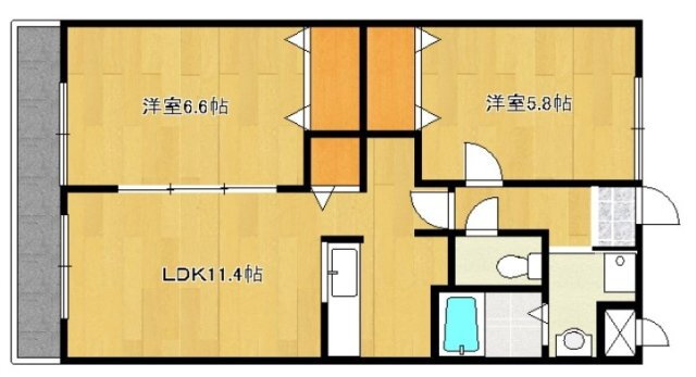 静岡県浜松市中央区布橋１ 浜松駅 2LDK アパート 賃貸物件詳細