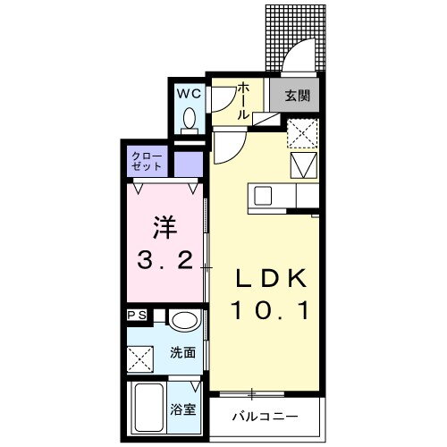静岡県磐田市岩井 磐田駅 1LDK アパート 賃貸物件詳細