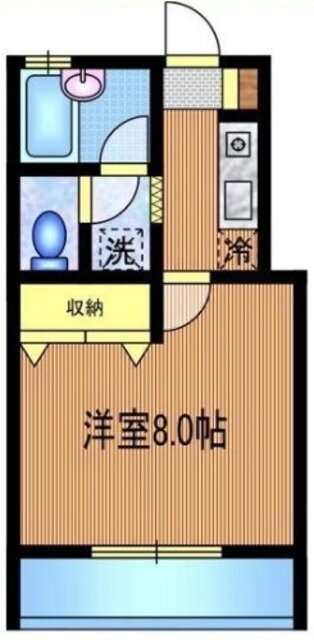 バーデンバーデン 1階 1K 賃貸物件詳細