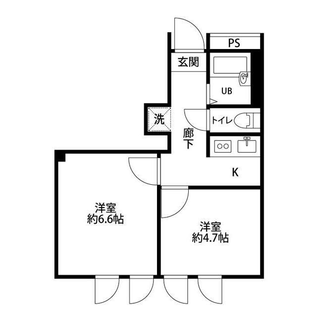 千葉県船橋市西船３ 西船橋駅 2K マンション 賃貸物件詳細