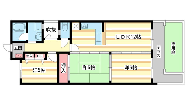 奈良県奈良市学園赤松町 富雄駅 3LDK マンション 賃貸物件詳細