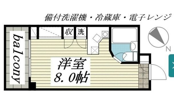 東京都立川市錦町１ 立川駅 ワンルーム マンション 賃貸物件詳細