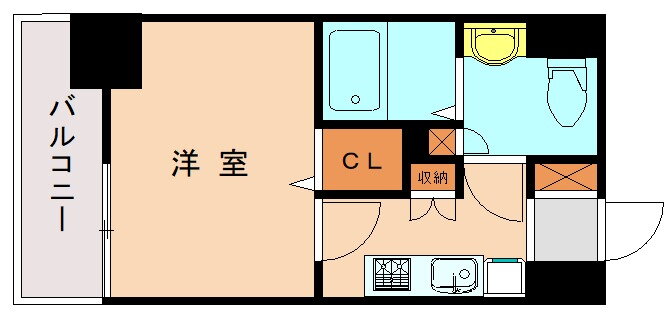 福岡県福岡市東区千早５ 千早駅 1K マンション 賃貸物件詳細
