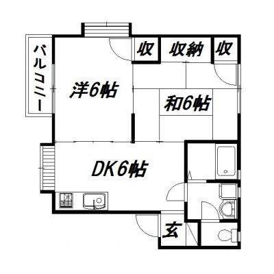 静岡県浜松市中央区佐藤１ 2DK アパート 賃貸物件詳細