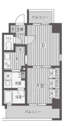 パークフラッツ渋谷代官山 9階 1DK 賃貸物件詳細